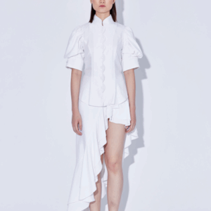 Mandarina top | Waterfall skirt