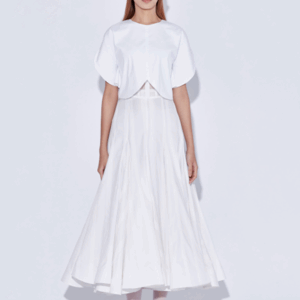 Discus crop | Dulcet godet skirt