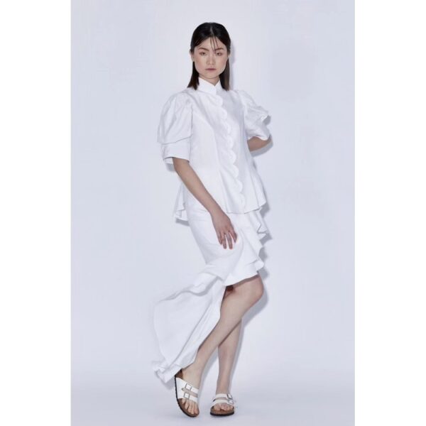 Mandarina top | Waterfall skirt - Image 2