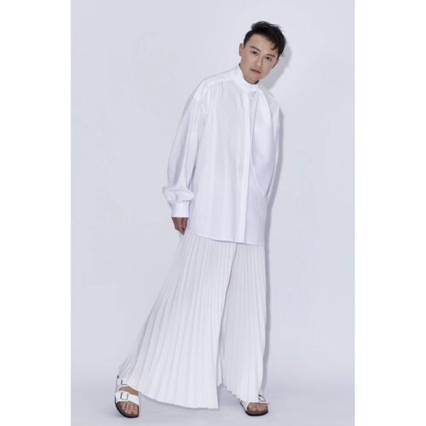 Poet shirt | Palazzo pants - Image 2