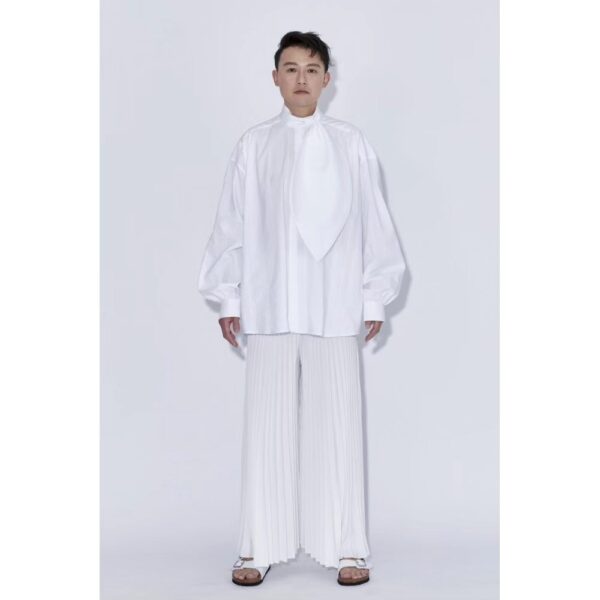 Poet shirt | Palazzo pants