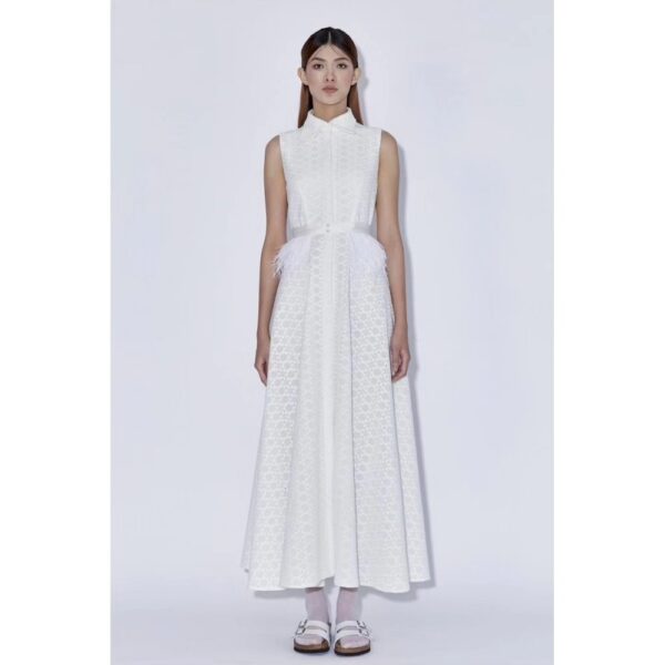 Lily of the valley shirt dress