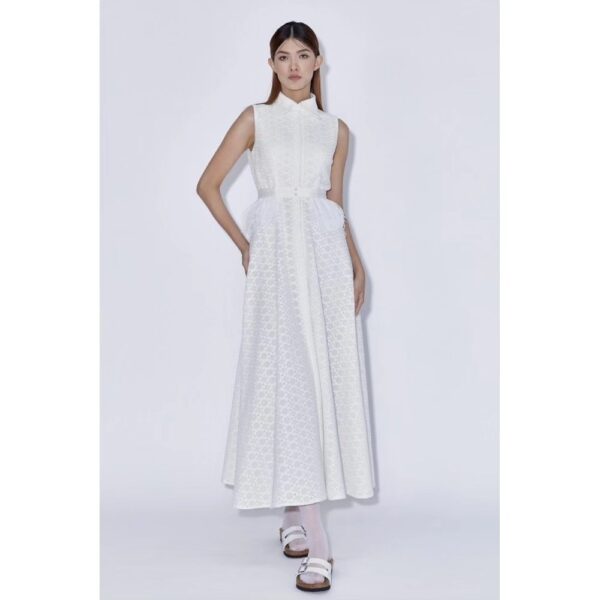 Lily of the valley shirt dress - Image 6