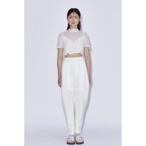 Magnolia crop | Origami pants
