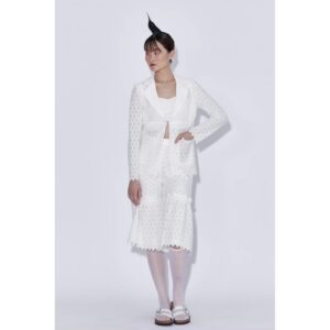 Lily-of-the-valley blazer |  Lily-of-the-valley culottes