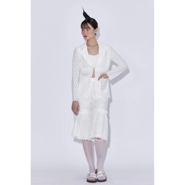 Lily-of-the-valley blazer |  Lily-of-the-valley culottes