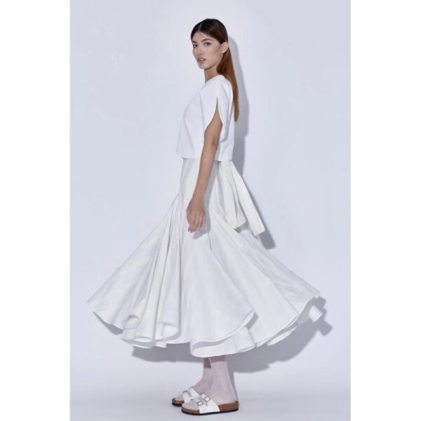 Discus crop | Dulcet godet skirt - Image 3