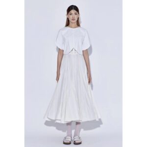 Discus crop | Dulcet godet skirt
